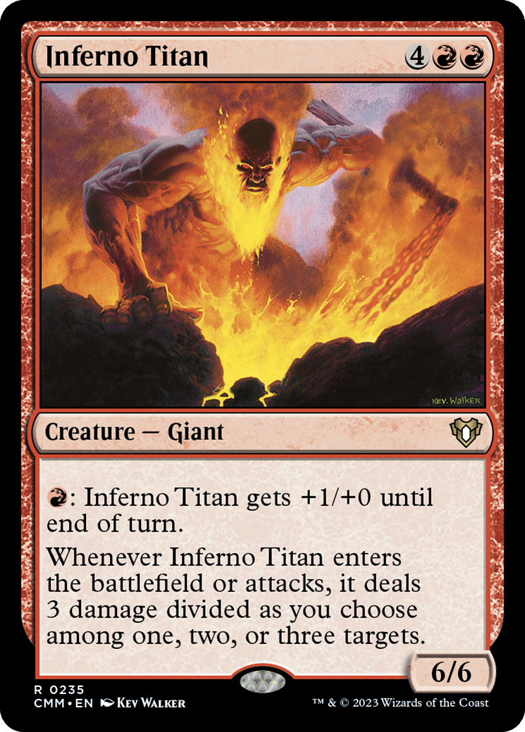 Inferno Titan [Commander Masters] | Gamers Paradise