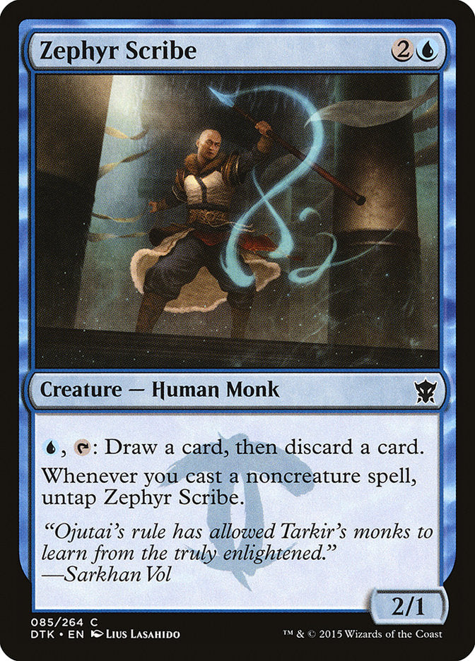 Zephyr Scribe [Dragons of Tarkir] | Gamers Paradise