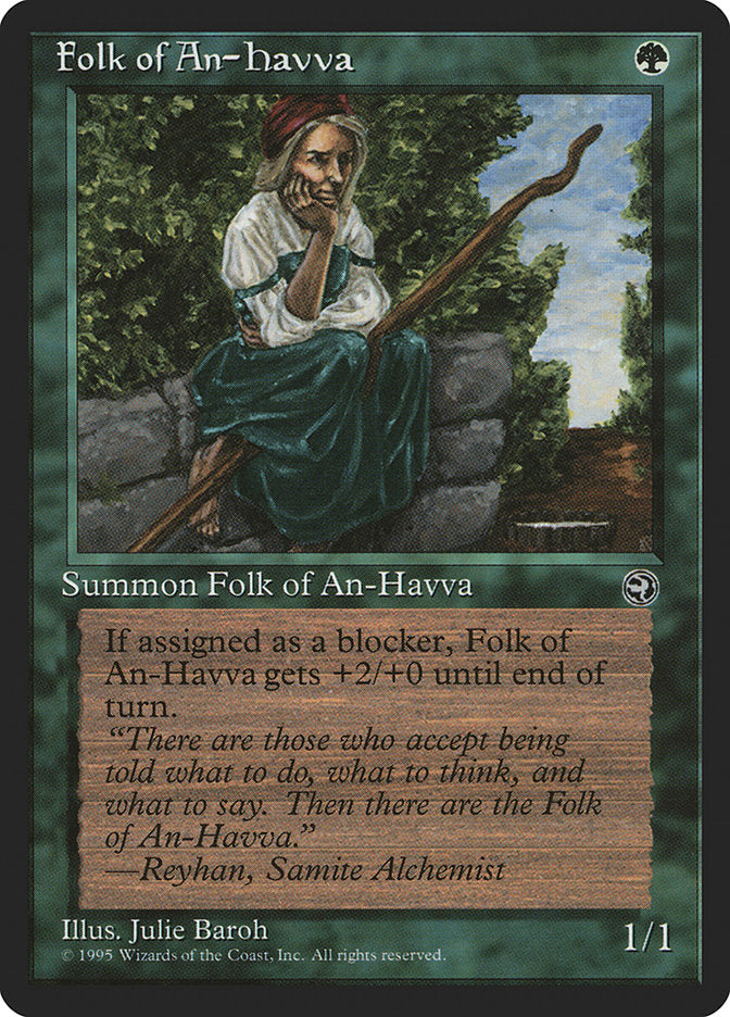Folk of An-Havva (Reyhan Flavor Text) [Homelands] | Gamers Paradise