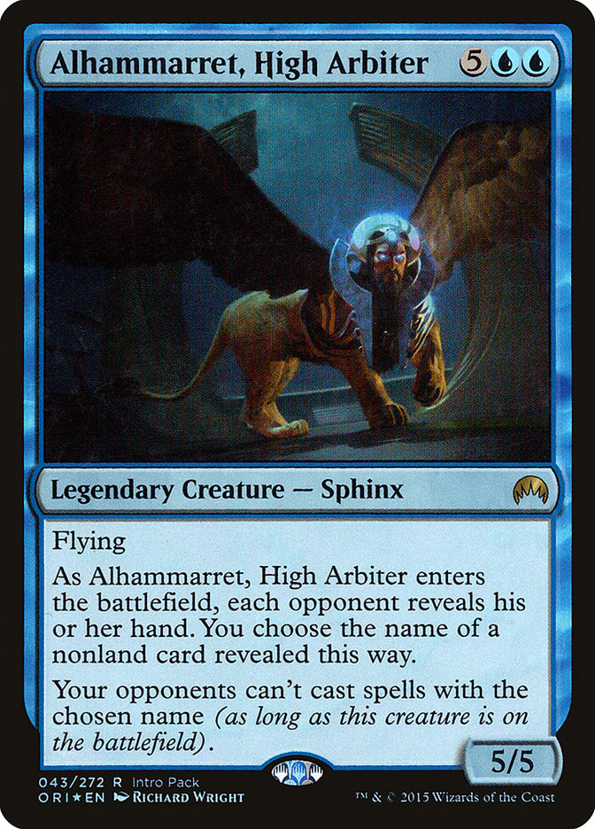 Alhammarret, High Arbiter (Intro Pack) [Magic Origins Promos] | Gamers Paradise