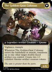 Tetzin, Gnome Champion // The Golden-Gear Colossus (Extended Art) [The Lost Caverns of Ixalan Commander] | Gamers Paradise