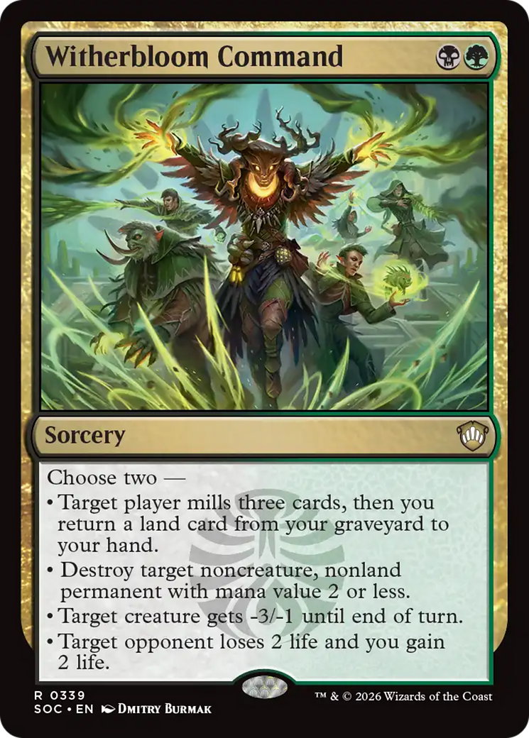 Witherbloom Command [Secrets of Strixhaven Commander] | Gamers Paradise