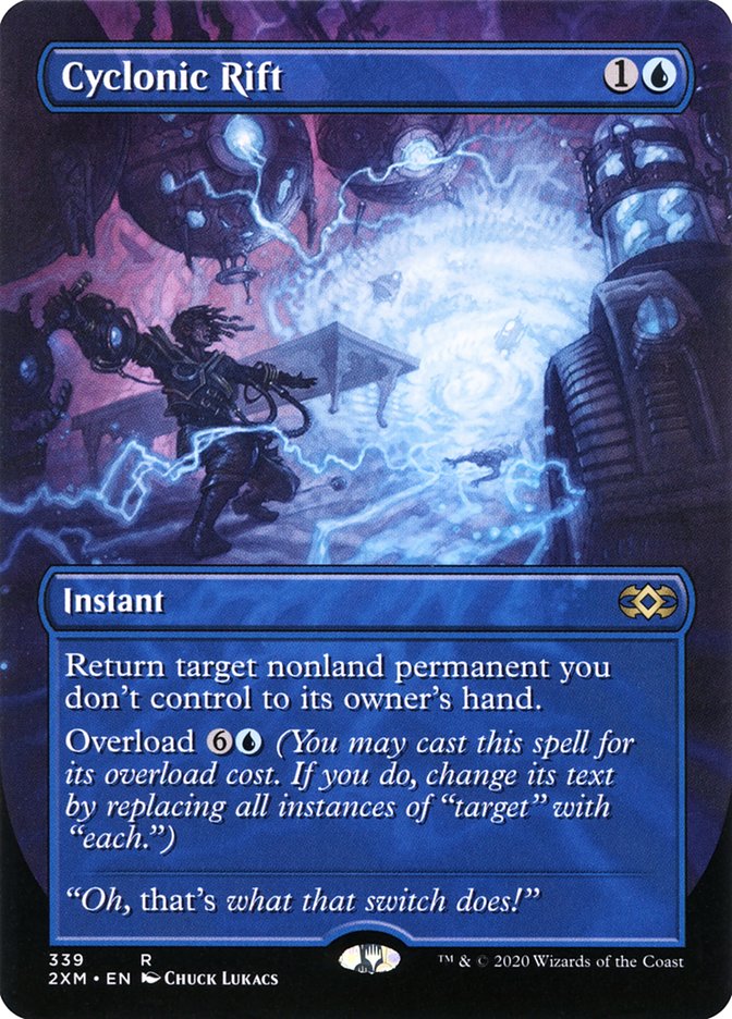 Cyclonic Rift (Toppers) [Double Masters] | Gamers Paradise