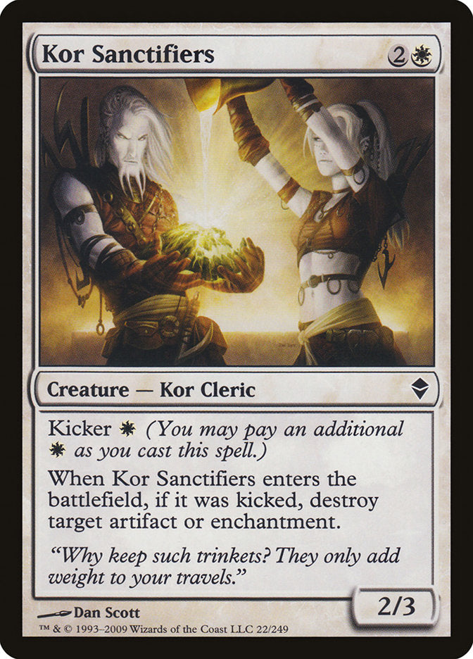 Kor Sanctifiers [Zendikar] | Gamers Paradise