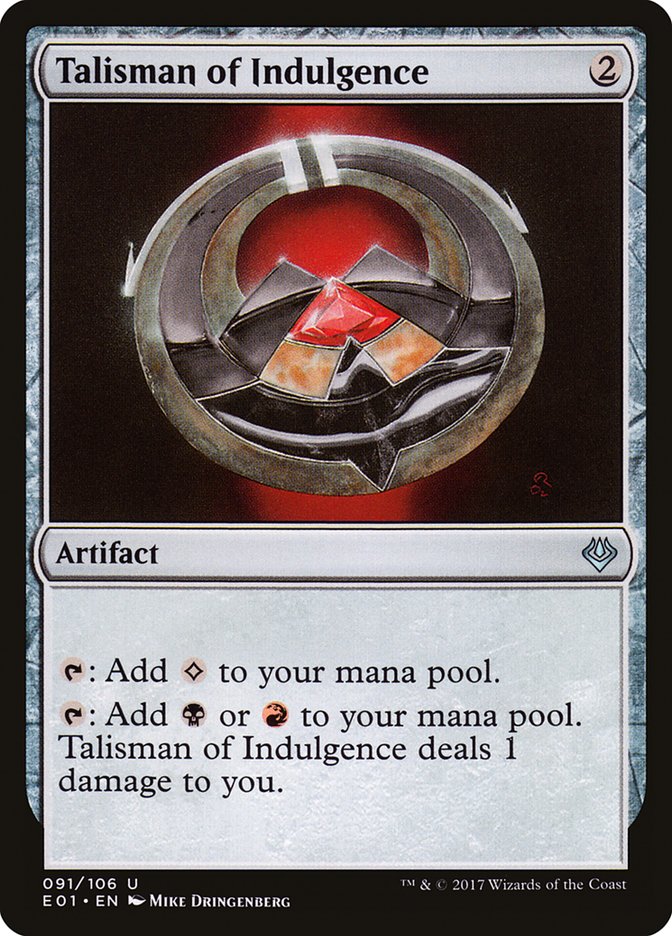 Talisman of Indulgence [Archenemy: Nicol Bolas] | Gamers Paradise