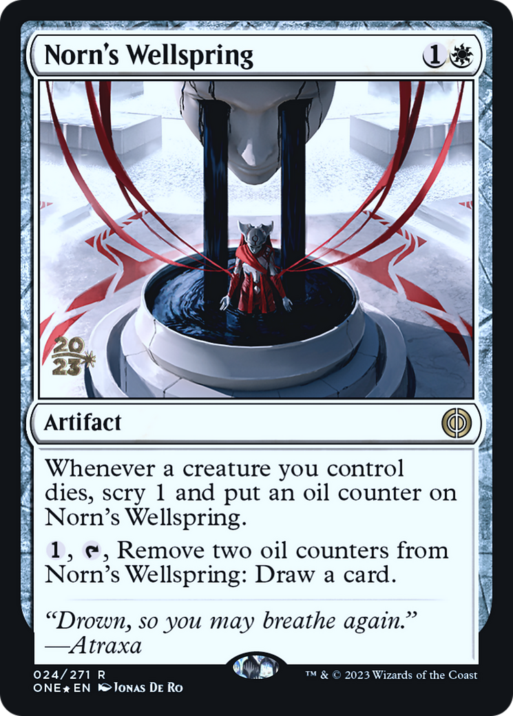 Norn's Wellspring [Phyrexia: All Will Be One Prerelease Promos] | Gamers Paradise