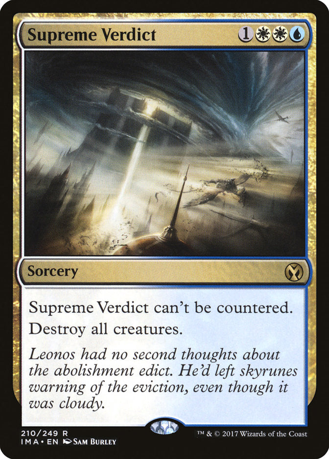 Supreme Verdict [Iconic Masters] | Gamers Paradise