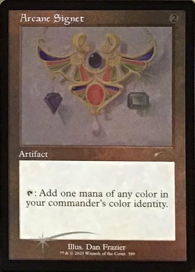 Arcane Signet (Retro) (Foil Etched) [Secret Lair Drop Promos] | Gamers Paradise