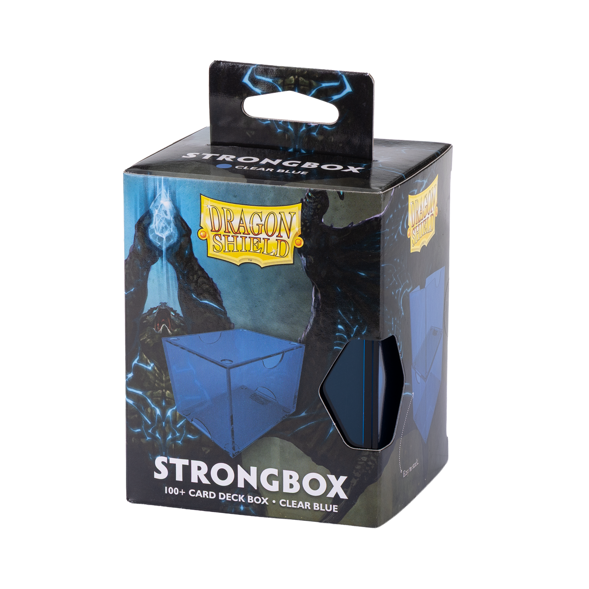 Dragon Shield: Strongbox - Clear Blue | Gamers Paradise