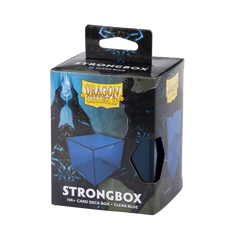 Dragon Shield: Strongbox - Clear Blue | Gamers Paradise