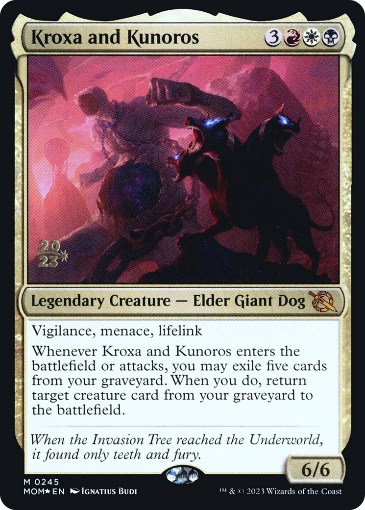 Kroxa and Kunoros [March of the Machine Prerelease Promos] | Gamers Paradise