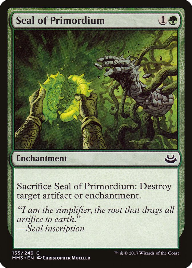 Seal of Primordium [Modern Masters 2017] | Gamers Paradise