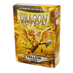 Dragon Shield: Standard 60ct Sleeves - Yellow (Classic) | Gamers Paradise