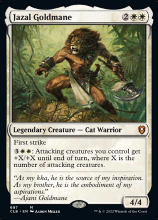 Jazal Goldmane [Commander Legends: Battle for Baldur's Gate] | Gamers Paradise