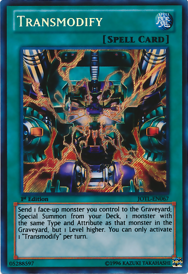 Transmodify [JOTL-EN067] Secret Rare | Gamers Paradise