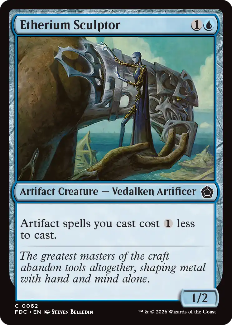 Etherium Sculptor [Foundations Commander] | Gamers Paradise