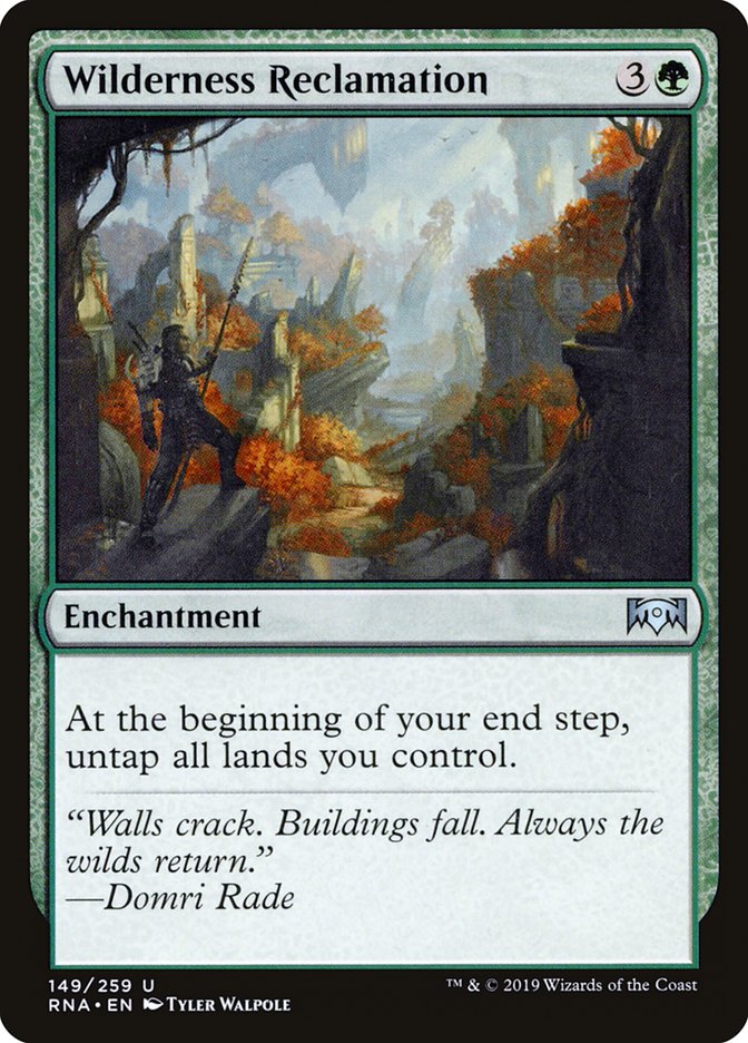 Wilderness Reclamation [Ravnica Allegiance] | Gamers Paradise