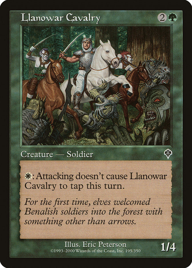 Llanowar Cavalry [Invasion] | Gamers Paradise