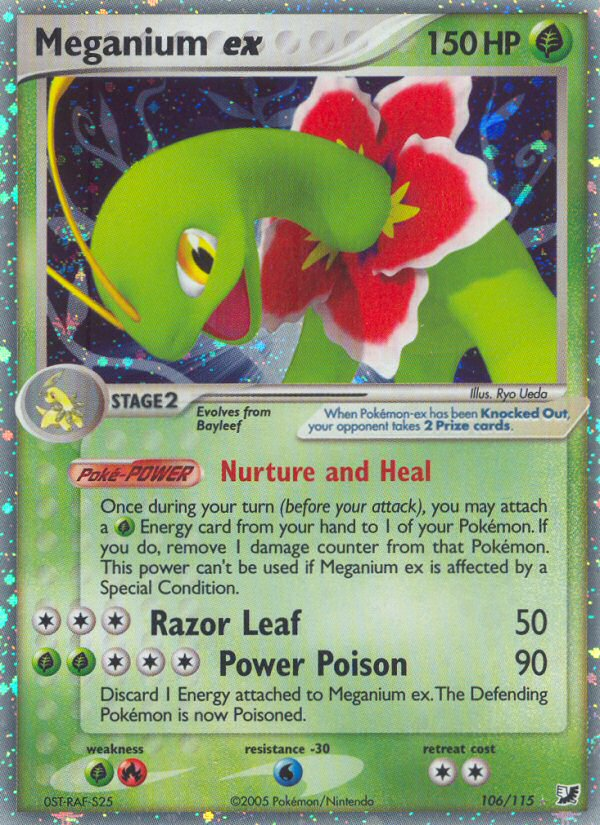 Meganium ex (106/115) [EX: Unseen Forces] | Gamers Paradise