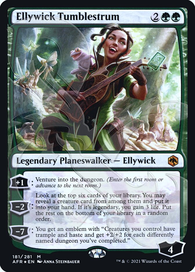 Ellywick Tumblestrum (Ampersand Promo) [Dungeons & Dragons: Adventures in the Forgotten Realms Promos] | Gamers Paradise