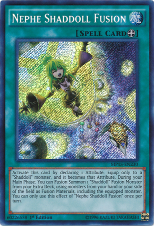 Nephe Shaddoll Fusion [MP15-EN230] Secret Rare | Gamers Paradise