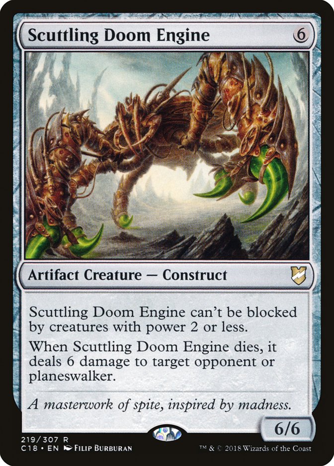 Scuttling Doom Engine [Commander 2018] | Gamers Paradise