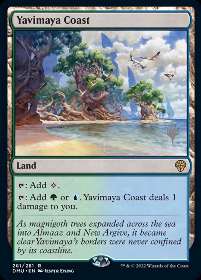 Yavimaya Coast (Promo Pack) [Dominaria United Promos] | Gamers Paradise