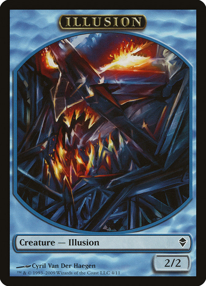 Illusion Token [Zendikar Tokens] | Gamers Paradise
