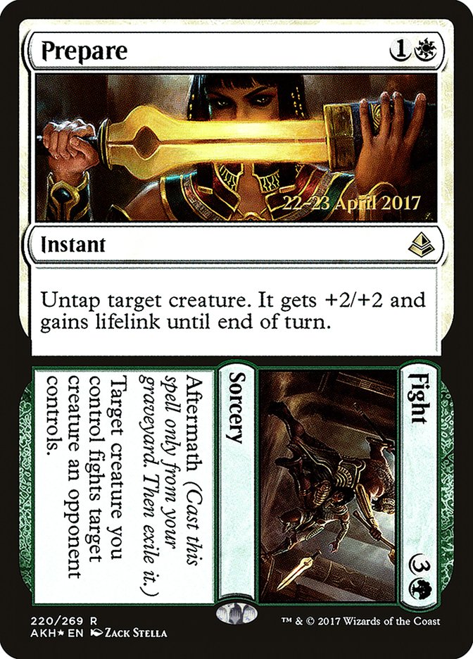 Prepare // Fight [Amonkhet Prerelease Promos] | Gamers Paradise