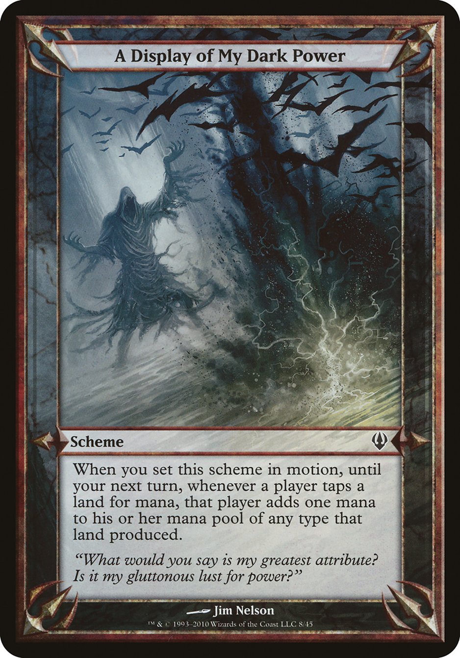 A Display of My Dark Power (Schemes) [Archenemy Schemes] | Gamers Paradise