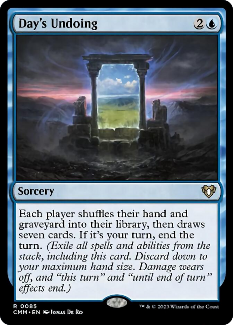 Day's Undoing [Commander Masters] | Gamers Paradise