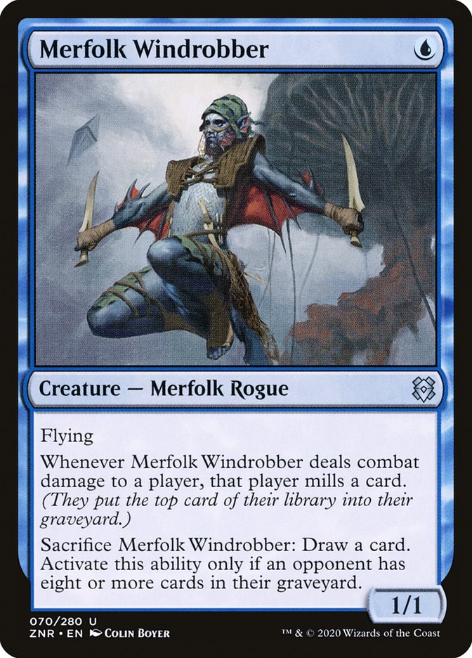 Merfolk Windrobber [Zendikar Rising] | Gamers Paradise