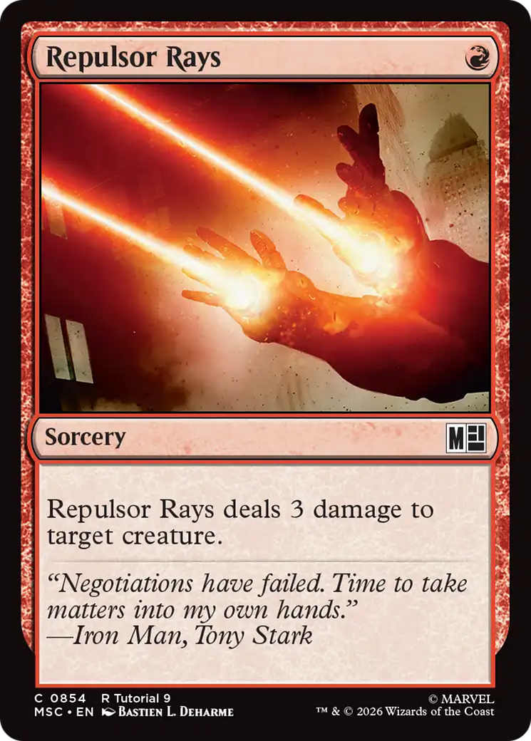 Repulsor Rays [Marvel Super Heroes Commander] | Gamers Paradise