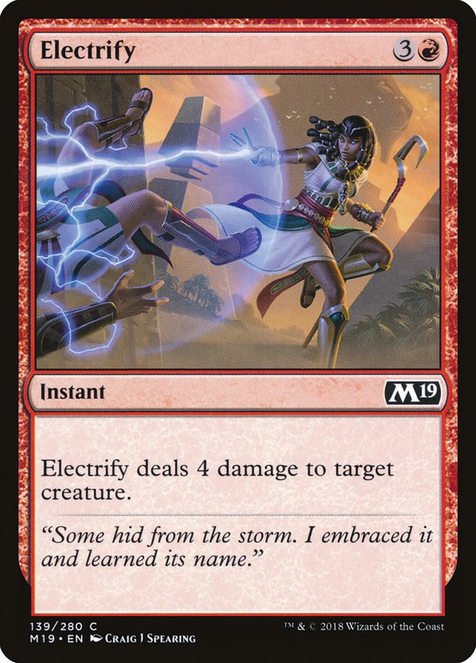 Electrify [Core Set 2019] | Gamers Paradise