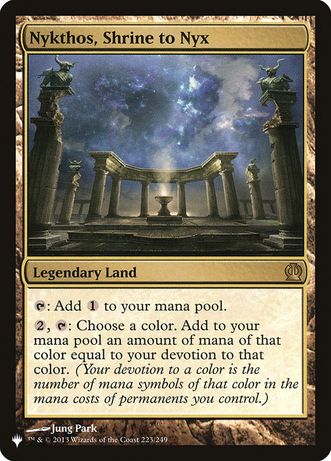 Nykthos, Shrine to Nyx [The List] | Gamers Paradise