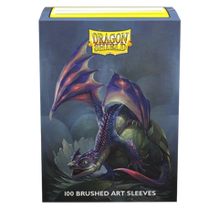 Dragon Shield: Standard 100ct Brushed Art Sleeves - Huey | Gamers Paradise