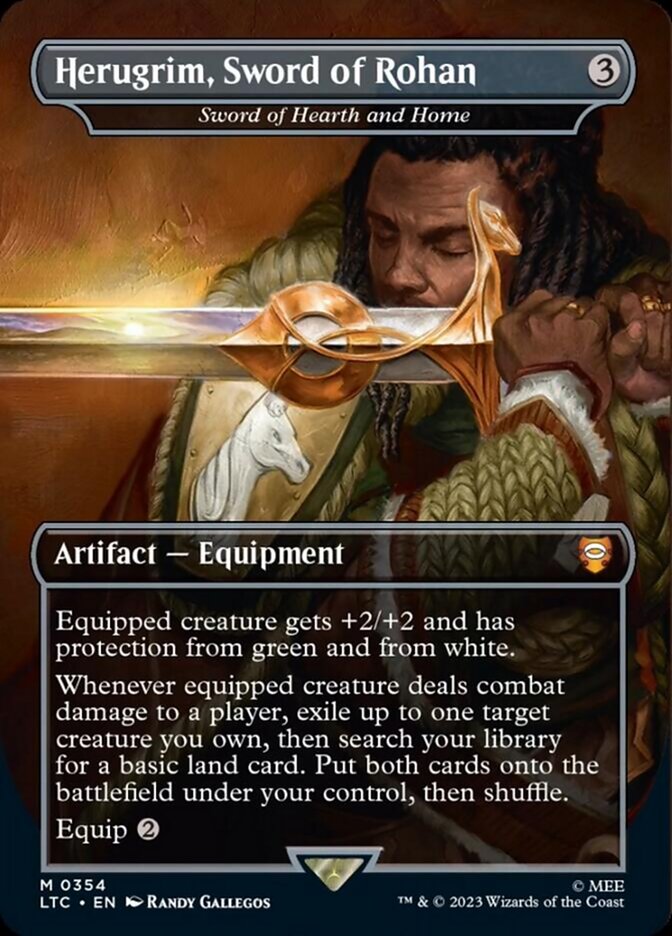 Herugrim, Sword of Rohan - Sword of Hearth and Home [The Lord of the Rings: Tales of Middle-Earth Commander] | Gamers Paradise