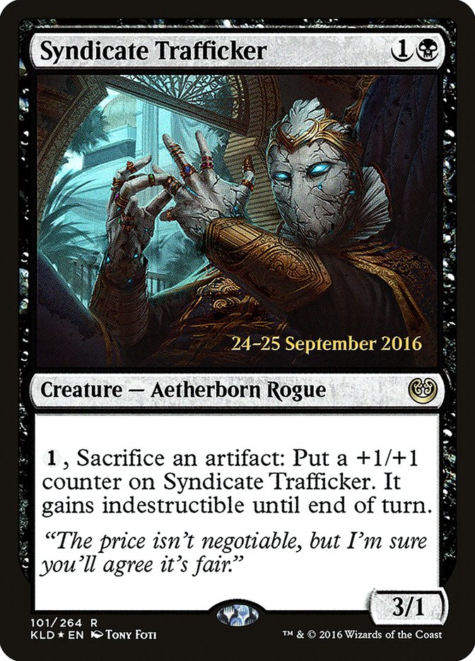 Syndicate Trafficker [Kaladesh Prerelease Promos] | Gamers Paradise