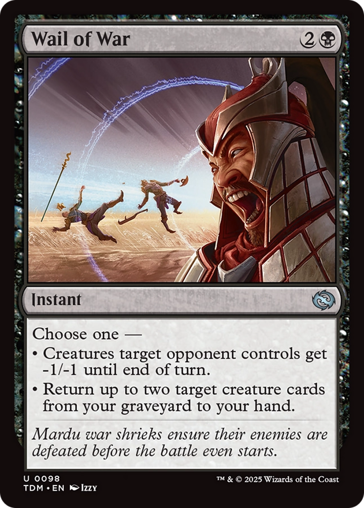 Wail of War [Tarkir: Dragonstorm] | Gamers Paradise