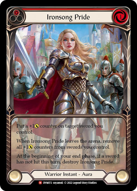 Ironsong Pride (Extended Art) [DYN072] (Dynasty)  Rainbow Foil | Gamers Paradise