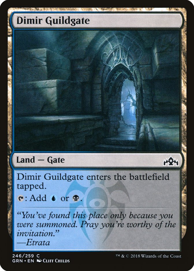 Dimir Guildgate (246/259) [Guilds of Ravnica] | Gamers Paradise