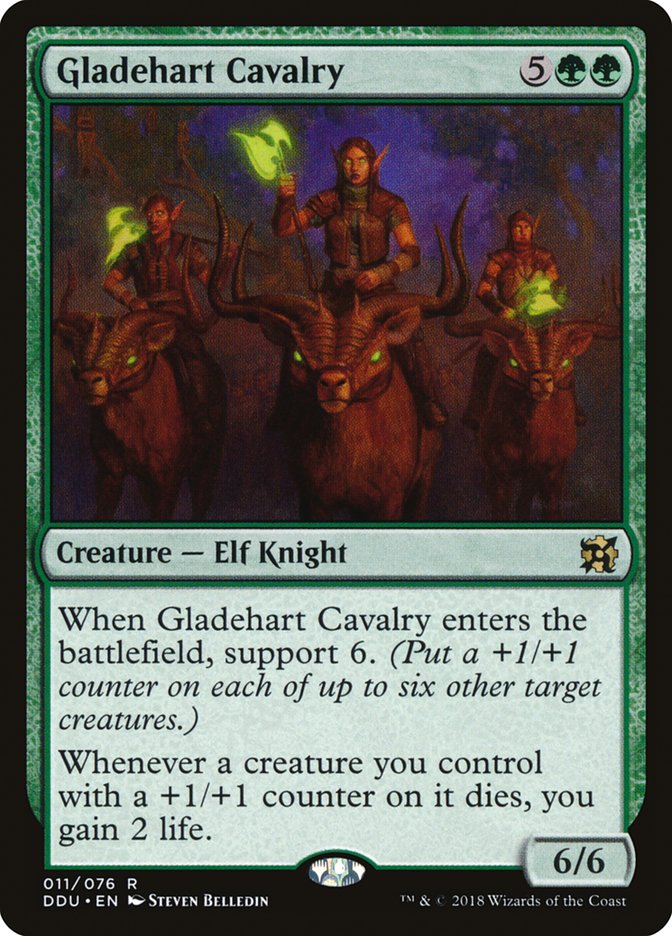 Gladehart Cavalry [Duel Decks: Elves vs. Inventors] | Gamers Paradise