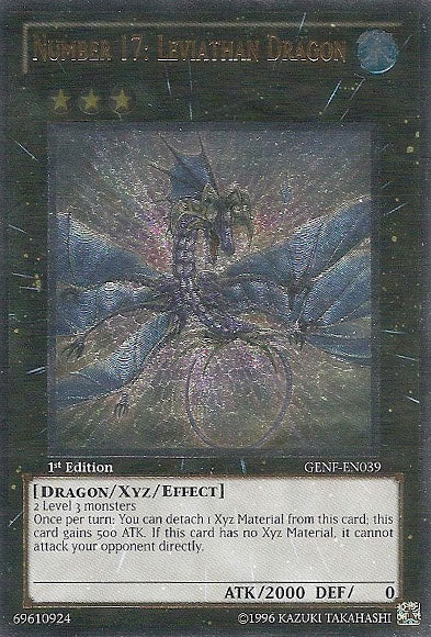Number 17: Leviathan Dragon [GENF-EN039] Ultimate Rare | Gamers Paradise