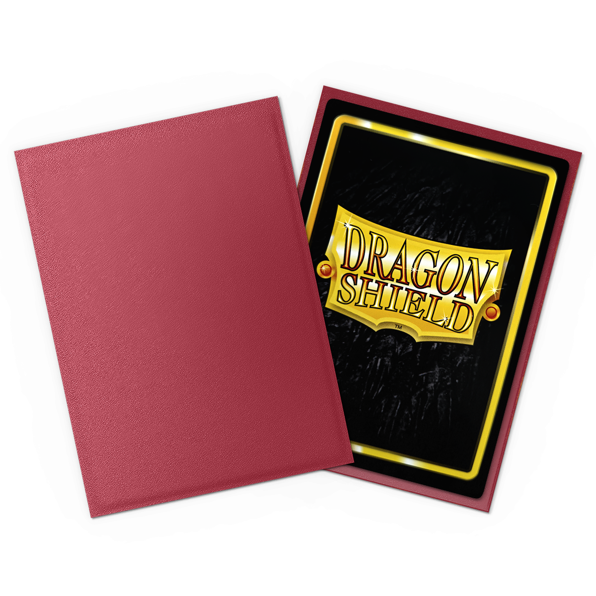 Dragon Shield Non-Glare Matte Blood Red Sleeves (100-Pack) | Gamers Paradise