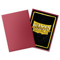 Dragon Shield Non-Glare Matte Blood Red Sleeves (100-Pack) | Gamers Paradise