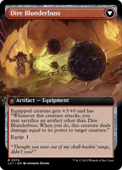 Dire Flail (Extended Art) [The Lost Caverns of Ixalan] | Gamers Paradise