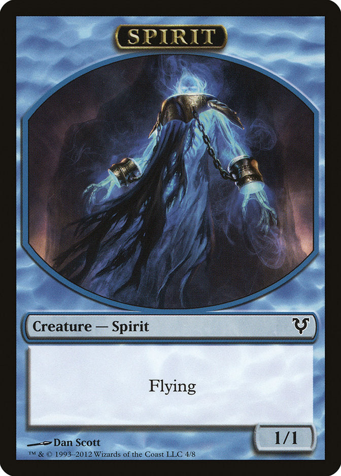 Spirit Token (4/8) [Avacyn Restored Tokens] | Gamers Paradise
