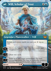 Rowan, Scholar of Sparks // Will, Scholar of Frost (Borderless) [Strixhaven: School of Mages] | Gamers Paradise