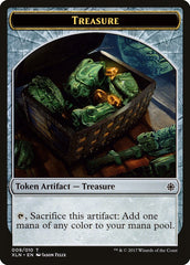 Dinosaur // Treasure (009) Double-Sided Token [Ixalan Tokens] | Gamers Paradise