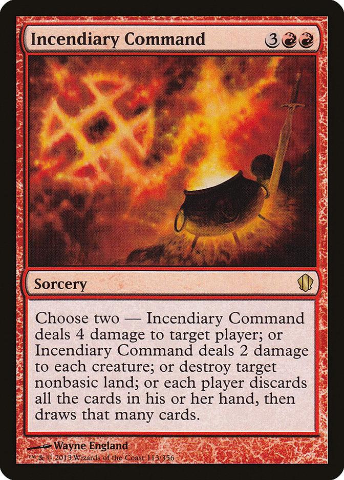 Incendiary Command [Commander 2013] | Gamers Paradise